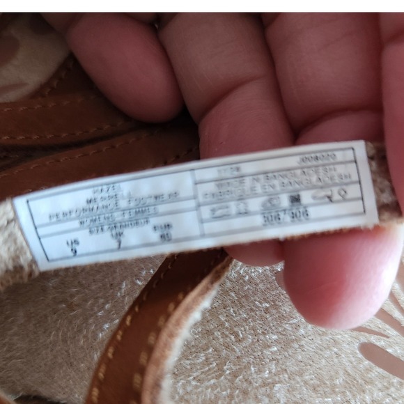 Merrell Harbor Post Womens Brown Strappy Comfort Thong Sandals Size 9M Hazel NWT - Picture 4 of 6